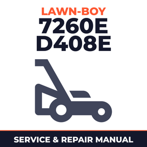 Lawn Boy 7260E 1970 000000001-099999999 Lawn-Boy D408E Walk-Behind Mower Service & Repair Manual