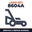 Lawn Boy 8604A 1985 D00000001-D99999999 Lawn-Boy F Walk-Behind Mower Service & Repair Manual