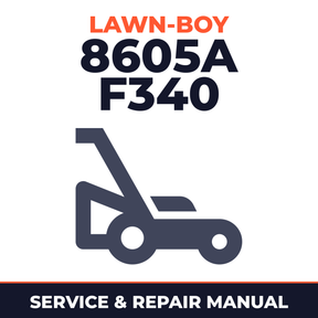 Lawn Boy 8605A 1984 C00000001-C99999999 Lawn-Boy F340 Walk-Behind Mower Service & Repair Manual