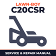 Lawn Boy C20CSR 1989 H00000001-H99999999 Lawn-Boy F Walk-Behind Mower Service & Repair Manual