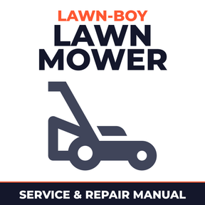 Lawn Boy Toro Walk Behind Lawnmower Walk-Behind Mower Service & Repair Manual
