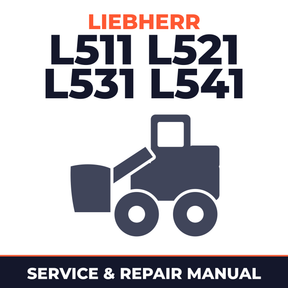 Liebherr L511 L521 L531 L541 Wheel Loader Service Manual