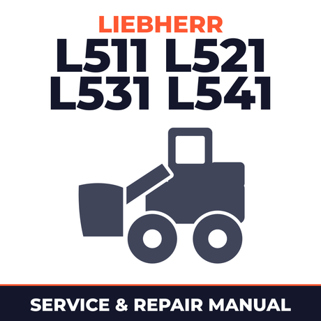 Liebherr L511 L521 L531 L541 Wheel Loader Service Manual