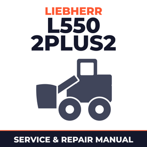 Liebherr L550 2plus2 Wheel Loader Repair Service Manual