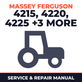 Massey Ferguson 4215 4220 4225 4235 4240 4243 Tractor Service & Repair Manual