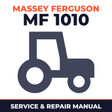 Massey Ferguson MF 1010 Tractor Service & Repair Manual