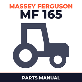 Massey Ferguson MF 165 Tractor Parts Manual