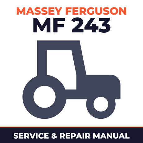 Massey Ferguson MF 243 Tractor Service & Repair Manual
