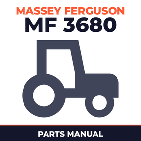Massey Ferguson MF 3680 Tractor Parts Manual