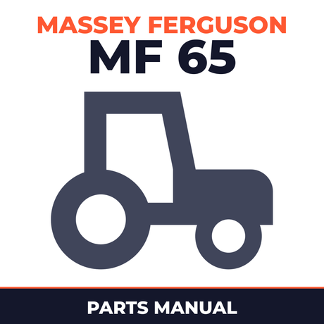 Massey Ferguson MF 65 Tractor Parts Manual