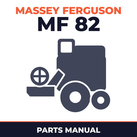 Massey Ferguson MF 82 Combine Parts Manual