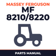 Massey Ferguson MF 8210/8220 Tractor Parts Manual
