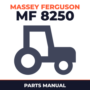 Massey Ferguson MF 8250 Tractor Parts Manual