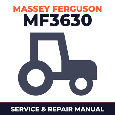 Massey Ferguson MF3630 Tractor Service & Repair Manual