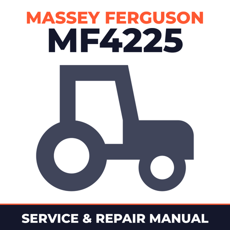 Massey Ferguson MF4225 Tractor Service & Repair Manual