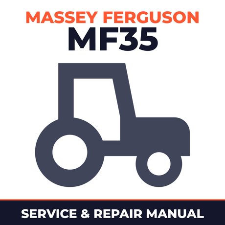 Massey Ferguson Tractor MF35 Service & Repair Manual