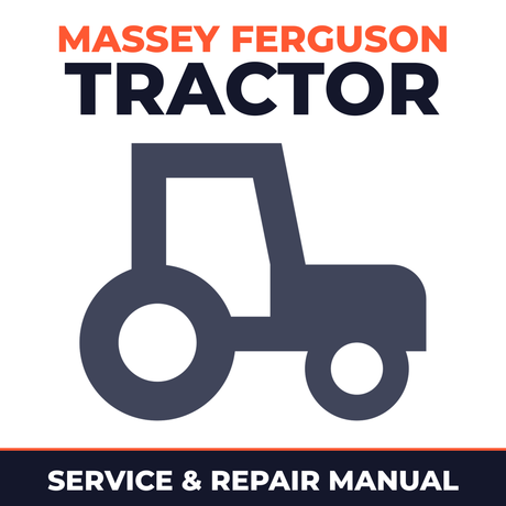 Massey Ferguson Tractor Service & Repair Manual