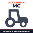 Mccormick MC Series Tractor Service & Repair Manual