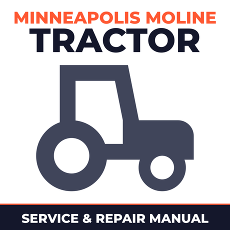 Minneapolis Moline B.F. Avery A R V Mmbf Mmbg MMV Tractor Service & Repair Manual