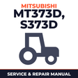 Mitsubishi Beaver III (MT373/D & S373/D) Tractor Instruction Service & Repair Manual