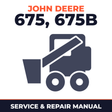 Models 675 675B Skid Steer Loader Repair Manual