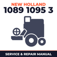 New Holland 1089 1095 3 Combine Service & Repair Manual