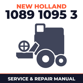 New Holland 1089 1095 3 Combine Service & Repair Manual