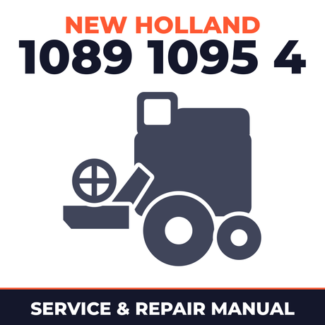 New Holland 1089 1095 4 Combine Service & Repair Manual