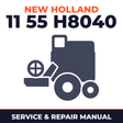New Holland 11 55 H8040 Combine Service & Repair Manual