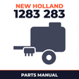 New Holland 1283 283 Baler Parts Manual