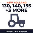 New Holland 130 140 155 175 190 TM120 Tractor Operator's Manual