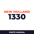 New Holland 1330 Planter Parts Manual