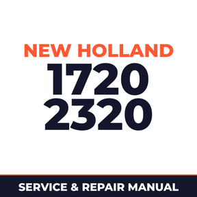 New Holland 1720 2320 Planter Service & Repair Manual