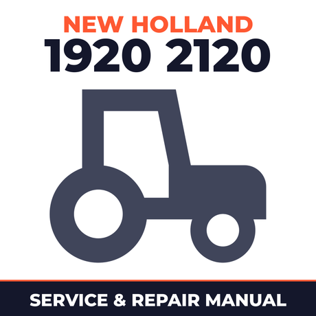 New Holland 1920 2120 Tractor Service & Repair Manual