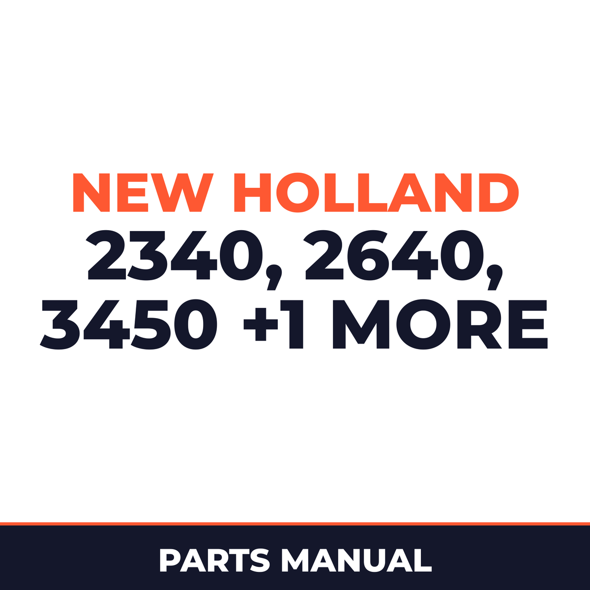 New Holland 2340 2640 3450 3850 40 50 Planter Parts Manual