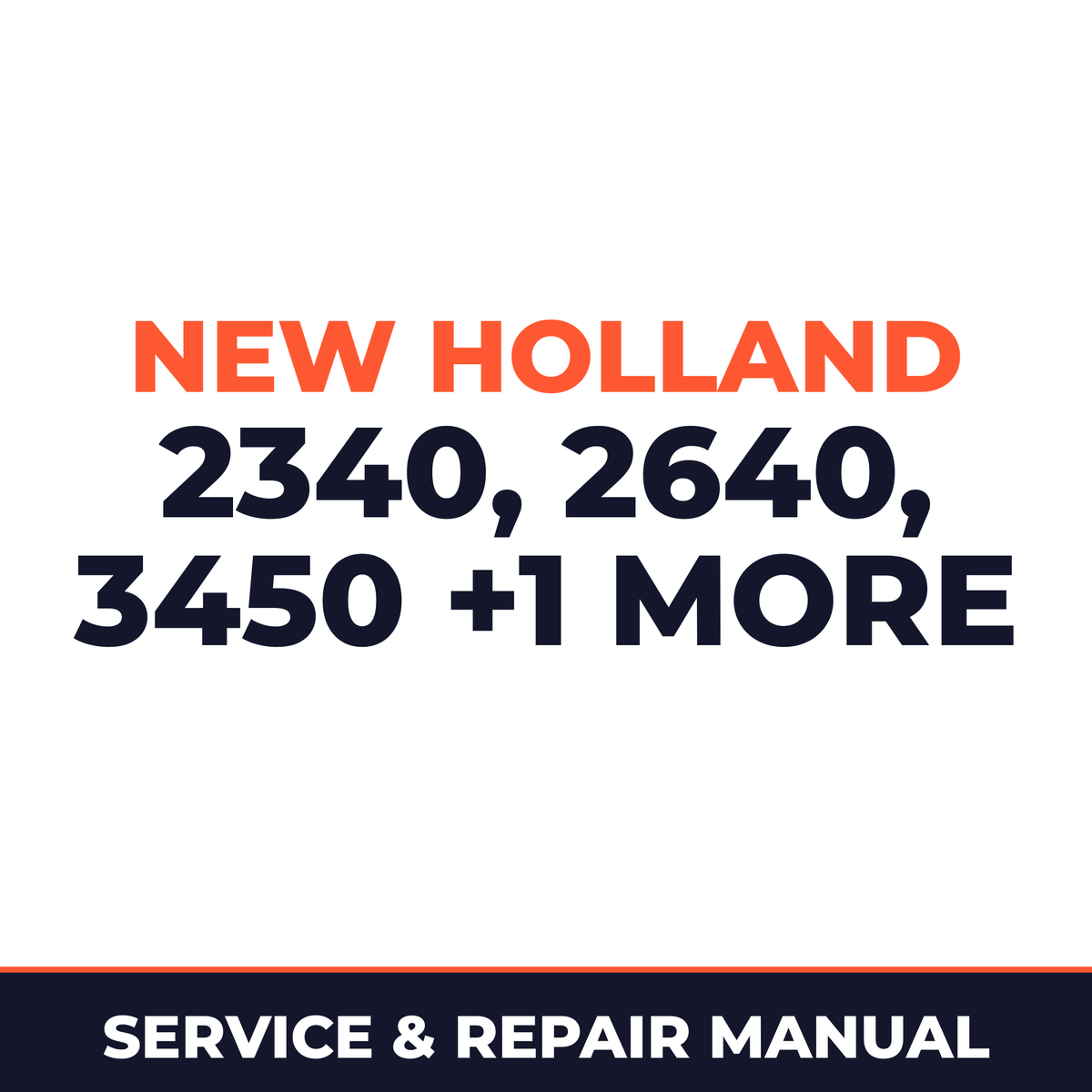 New Holland 2340 2640 3450 3850 40 50 Planter Service & Repair Manual