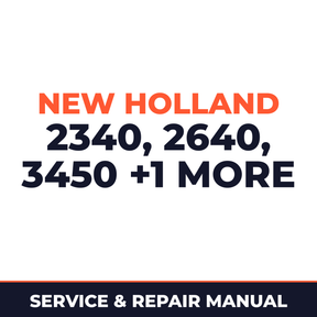 New Holland 2340 2640 3450 3850 40 50 Planter Service & Repair Manual