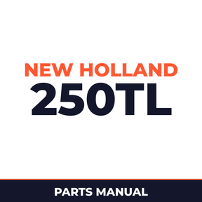 New Holland 250TL Parts Catalog