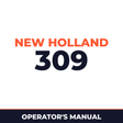 New Holland 309 Planter Operator's Manual