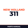New Holland 311 Planter Parts Manual