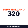 New Holland 320 Planter Parts Manual