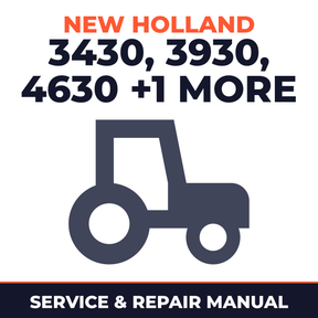 New Holland 3430/3930/4630/5030 Tractors Service & Repair Manual
