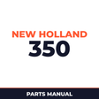 New Holland 350 Planter Parts Manual
