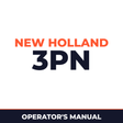 New Holland 3PN Planter Operator's Manual