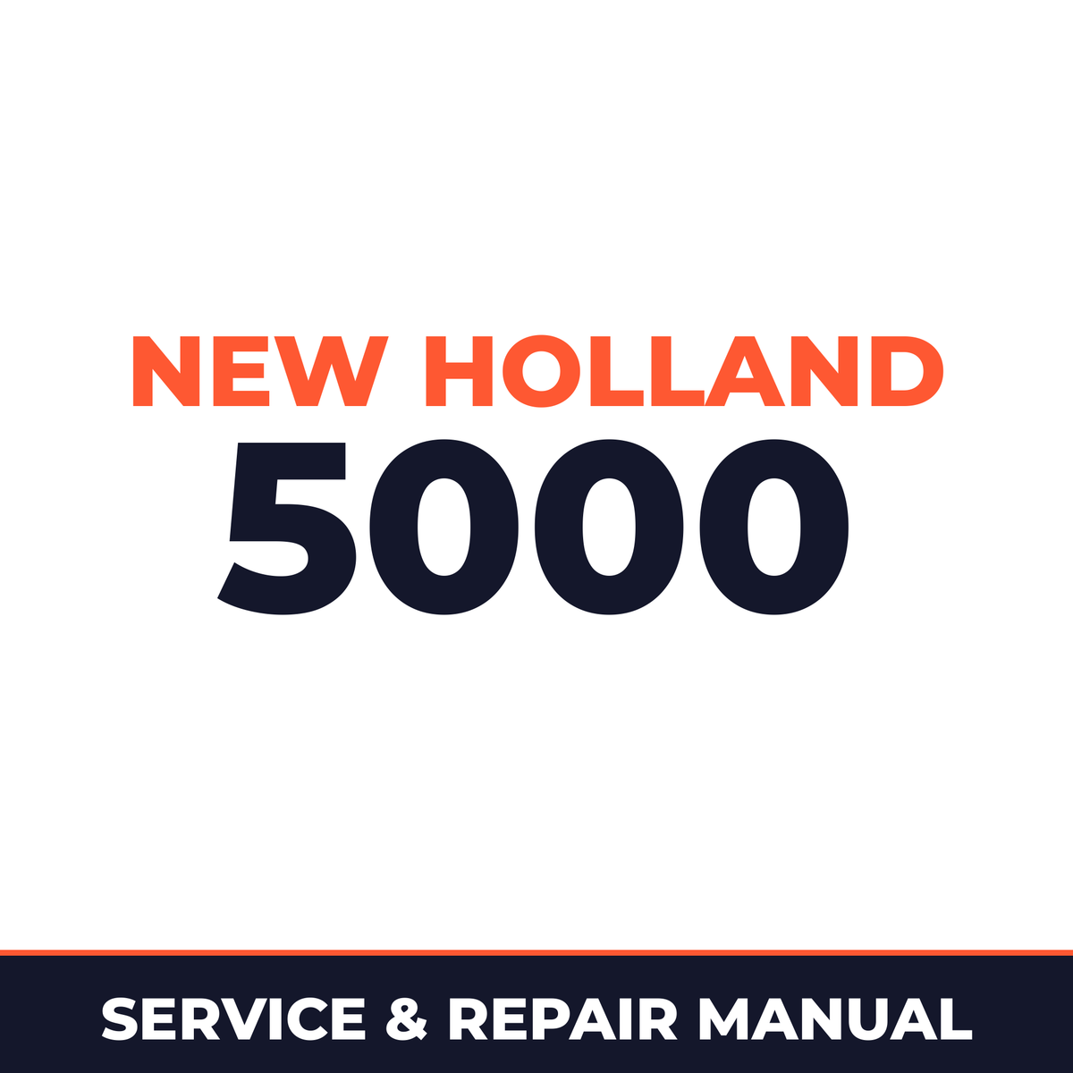 New Holland 5000 Planter Service & Repair Manual
