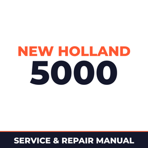New Holland 5000 Planter Service & Repair Manual