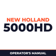 New Holland 5000HD Planter Operator's Manual