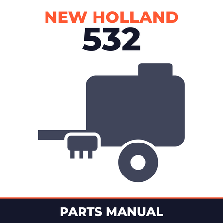 New Holland 532 Baler Parts Manual