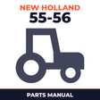 New Holland 55-56 Tractor Parts Manual
