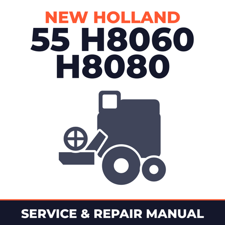 New Holland 55 H8060 H8080 Combine Service & Repair Manual